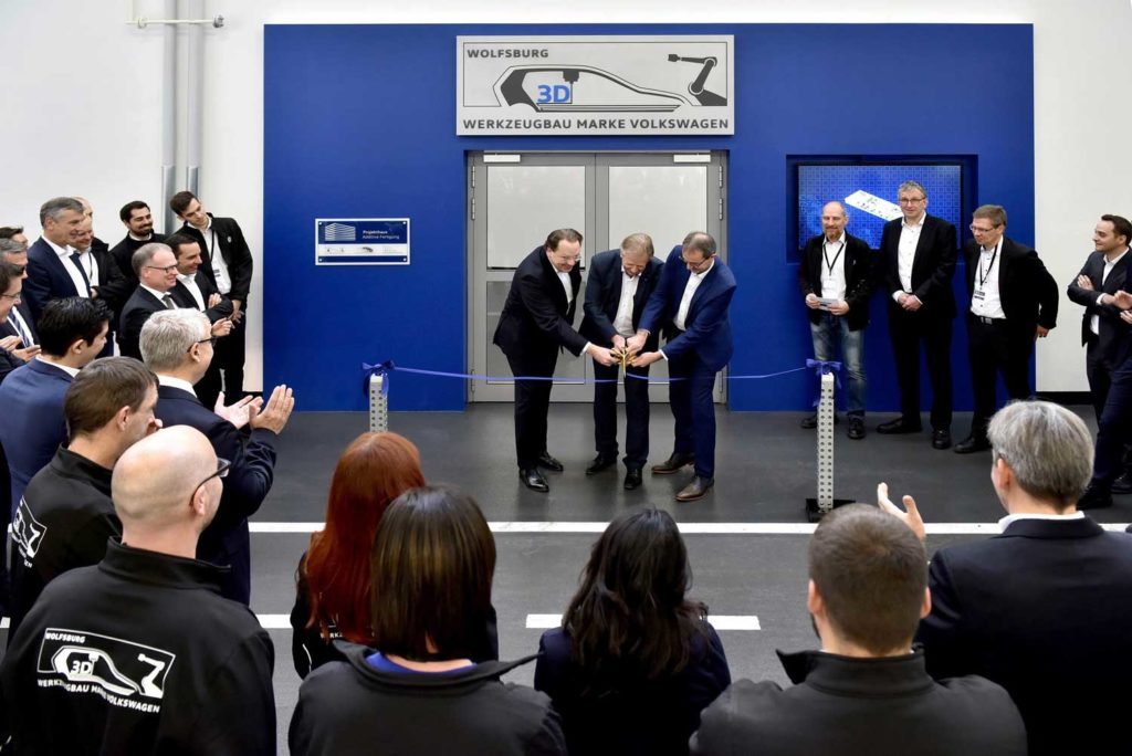 Volkswagen adds 3D printing center to Wolfsburg site