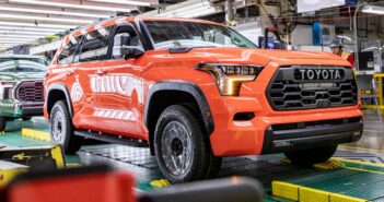 Toyota begins production of hybrid Sequoia