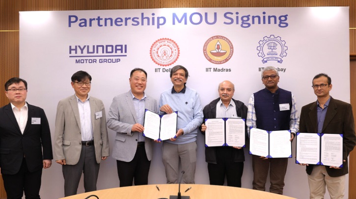 Hyundai Motor Group Partners with Indian IITs to Advance Battery and Electrification Research